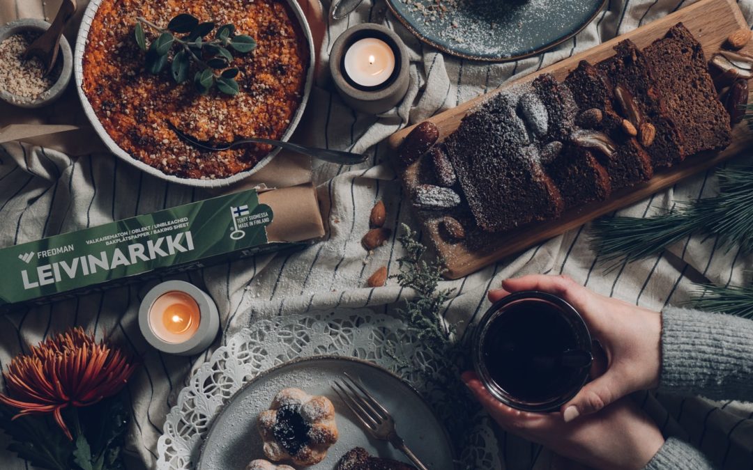 KESTÄVÄ JOULU JA KOLME HERKULLISTA RESEPTIÄ